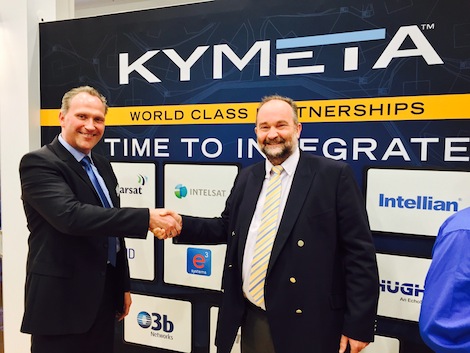 Image for article Kymeta partners with e3 Sytems for flat panel antenna solution